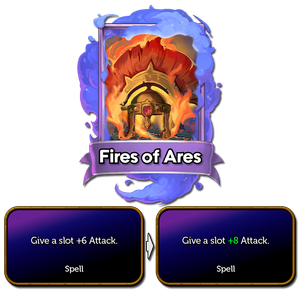 Now buffs a slot +8 Attack instead of +6