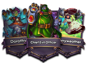 Wicked Dorthy, Doom Evil Officer, Merry Puffins Merryweather