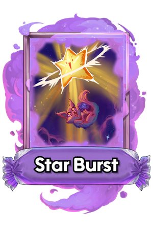 A Star Burst card.