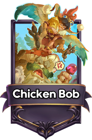 A Chicken Bob card.