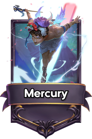 A Mercury card.