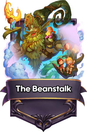 A The Beanstalk card.
