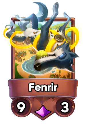 A Fenrir card.