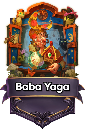 A Baba Yaga card.