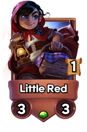 A Little Red card.