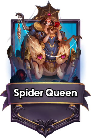 A Spider Queen card.