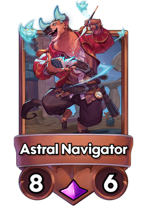 A Astral Navigator card.