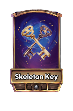 A Skeleton Key card.