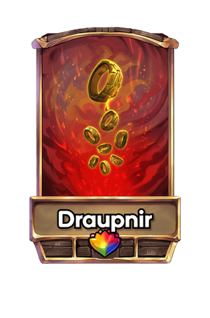 A Draupnir card.