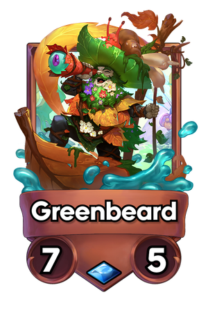 A Greenbeard card.