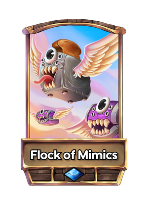 A Flock of Mimics card.