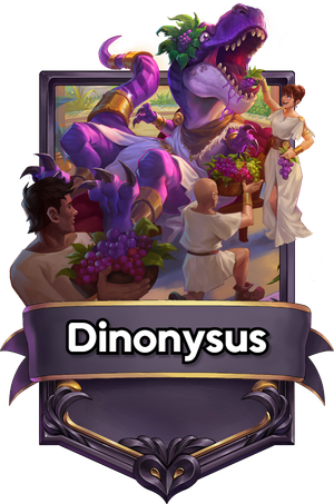A Dinonysus card.