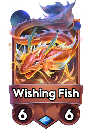 A Wishing Fish card.