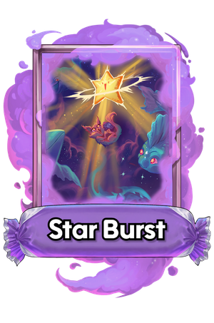 A Star Burst card.