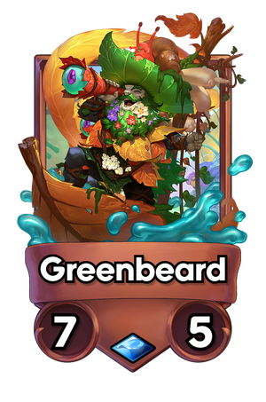 A Greenbeard card.