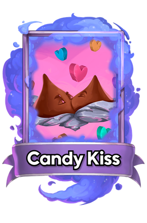 A Candy Kiss card.