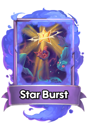 A Star Burst card.