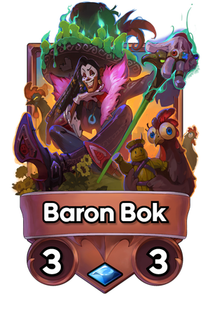 A Baron Bok card.