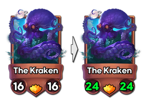 Kraken is now 24/24 was 16/16