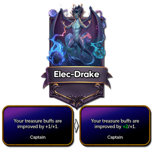Now buffs treasures +2/+1 rather than +1/+1